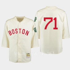 Taylor Hall Boston Bruins 2023 Winter Classic Cream #71 Jersey Throwback Baseball