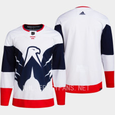 Washington Capitals 2023 NHL Stadium Series Primegreen Authentic White Jersey