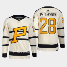 Pittsburgh Penguins 2023 Winter Classic Marcus Pettersson Cream Primegreen Jersey Men's