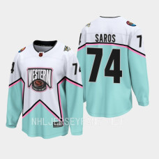 Juuse Saros Nashville Predators 2023 NHL All-Star Western Conference White Jersey