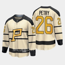 Pittsburgh Penguins Jeff Petry 2023 Winter Classic Cream #26 Jersey Player