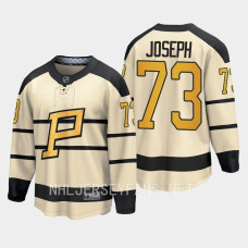 Pittsburgh Penguins Pierre-Olivier Joseph 2023 Winter Classic Cream #73 Jersey Player