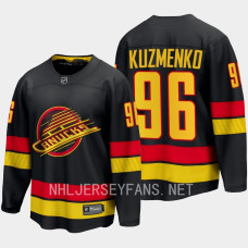 Vancouver Canucks Andrei Kuzmenko 2023-24 Alternate Black #96 Jersey Breakaway Player