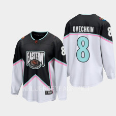 Washington Capitals Alex Ovechkin 2023 NHL All-Star Black #8 Jersey Eastern Conference