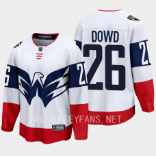 Nic Dowd Washington Capitals 2023 NHL Stadium Series Breakaway Player White Jersey