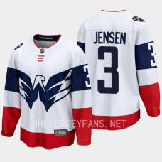 Nick Jensen Washington Capitals 2023 NHL Stadium Series Breakaway Player White Jersey