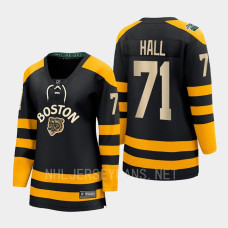 Boston Bruins Taylor Hall #71 Black 2023 Winter Classic Breakaway Jersey Women