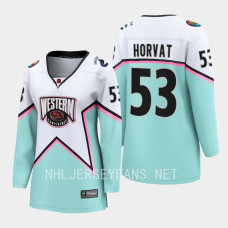 Vancouver Canucks Bo Horvat #53 White 2023 NHL All-Star Western Conference Jersey Women