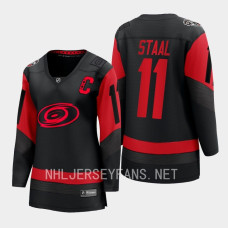 Jordan Staal Carolina Hurricanes 2023 NHL Stadium Series Women Breakaway Player Jersey Black