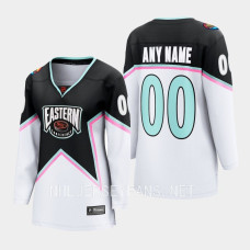 NHL Custom #00 Black 2023 All-Star Game Eastern Conference Jersey Women