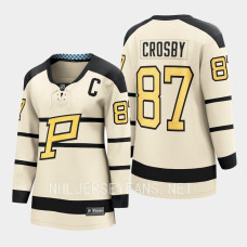 Sidney Crosby Pittsburgh Penguins 2023 Winter Classic Women Player Jersey Cream