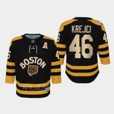 David Krejci Boston Bruins 2023 Winter Classic Premier Youth Jersey Black