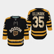 Linus Ullmark Boston Bruins 2023 Winter Classic Premier Youth Jersey Black