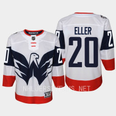 Lars Eller Washington Capitals 2023 NHL Stadium Series Player Youth Jersey White