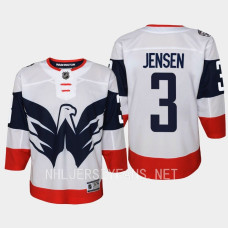 Nick Jensen Washington Capitals 2023 NHL Stadium Series Player Youth Jersey White