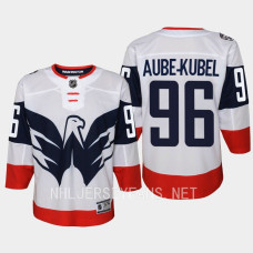 Nicolas Aube-Kubel Washington Capitals 2023 NHL Stadium Series Player Youth Jersey White