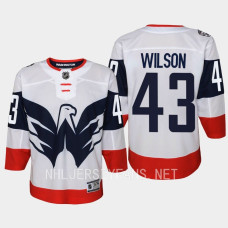 Tom Wilson Washington Capitals 2023 NHL Stadium Series Player Youth Jersey White