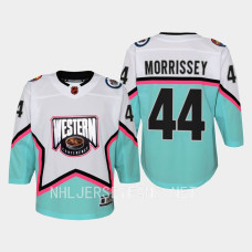 Youth Winnipeg Jets Josh Morrissey #44 2023 NHL All-Star Western Conference Premier Jersey White