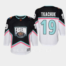 Matthew Tkachuk Florida Panthers NHL All-Star Eastern Conference Premier Youth Jersey Black With 2023 Stanley Cup Patch