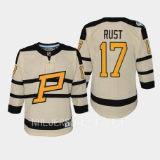 Bryan Rust Pittsburgh Penguins 2023 Winter Classic Premier Youth Jersey Cream