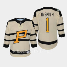 Casey DeSmith Pittsburgh Penguins 2023 Winter Classic Premier Youth Jersey Cream