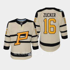 Jason Zucker Pittsburgh Penguins 2023 Winter Classic Premier Youth Jersey Cream