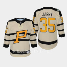 Tristan Jarry Pittsburgh Penguins 2023 Winter Classic Premier Youth Jersey Cream