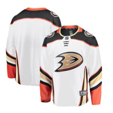 Men's Anaheim Ducks Vaakanainen,Urho - 5 White Away Primegreen Replica Jersey