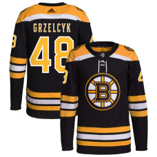 Men's Boston Bruins Grzelcyk,Matt - 48 Black Home Primegreen Replica Jersey