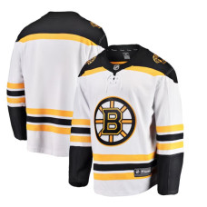 Men's Boston Bruins Pastrnak,David - 88 White Away Primegreen Replica Jersey