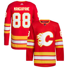 Men's Calgary Flames Mangiapane,Andrew - 88 Red Home Primegreen Authentic Jersey