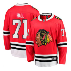 Men's Chicago Blackhawks Hall,Taylor - 71 Red Home Primegreen Authentic Jersey