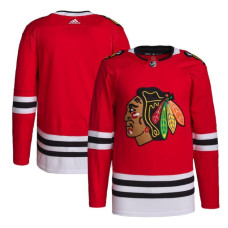 Men's Chicago Blackhawks Megna,Jaycob - 24 Red Home Primegreen Authentic Jersey