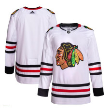 Men's Chicago Blackhawks White Away Primegreen Authentic Jersey