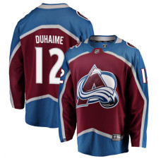 Youth Colorado Avalanche Duhaime-Brandon - 12 Maroon Home Breakaway Authentic Jersey