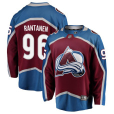 Youth Colorado Avalanche Rantanen-Mikko - 96 Maroon Home Breakaway Authentic Jersey