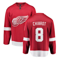 Youth Detroit Red Wings Chiarot,Ben - 8 Red Home Breakaway Replica Jersey