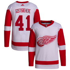 Youth Detroit Red Wings Gostisbehere,Shayne - 41 White Away Breakaway Authentic Jersey