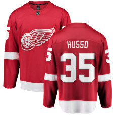 Youth Detroit Red Wings Husso,Ville - 35 Red Home Breakaway Authentic Jersey