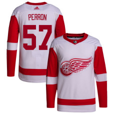 Youth Detroit Red Wings Perron,David - 57 White Away Breakaway Replica Jersey