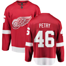 Youth Detroit Red Wings Petry,Jeff - 46 Red Home Breakaway Replica Jersey