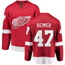 Youth Detroit Red Wings Reimer,James - 47 Red Home Breakaway Authentic Jersey