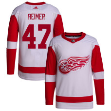 Youth Detroit Red Wings Reimer,James - 47 White Away Breakaway Replica Jersey