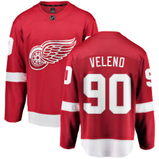 Youth Detroit Red Wings Veleno,Joe - 90 Red Home Breakaway Replica Jersey