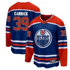 Youth Edmonton Oilers Carrick,Sam - 39 Royal Home Breakaway Authentic Jersey