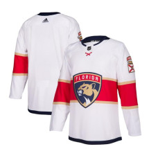 Men's Florida Panthers Cousins,Nick - 21 White Away Breakaway Authentic Jersey with 2024 Stanley Cup Champions patch