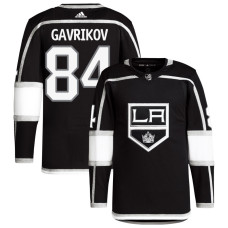 Youth Los Angeles Kings Gavrikov,Vladislav - 84 Black Home Breakaway Authentic Jersey