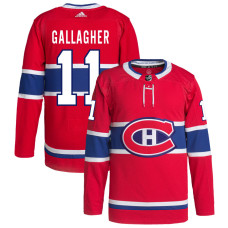 Men's Montreal Canadiens Gallagher,Brendan - 11 Red Home Primegreen Replica Jersey