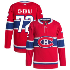 Men's Montreal Canadiens Xhekaj,Arber - 72 Red Home Primegreen Authentic Jersey