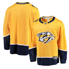 Men's Nashville Predators Gold Home Breakaway Authentic Jersey